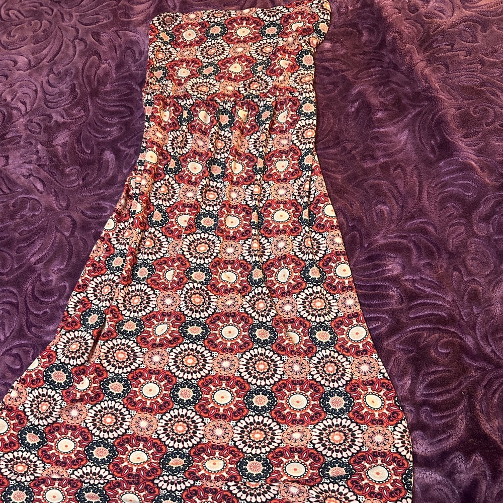 Floral Patterned Women's Skirt
